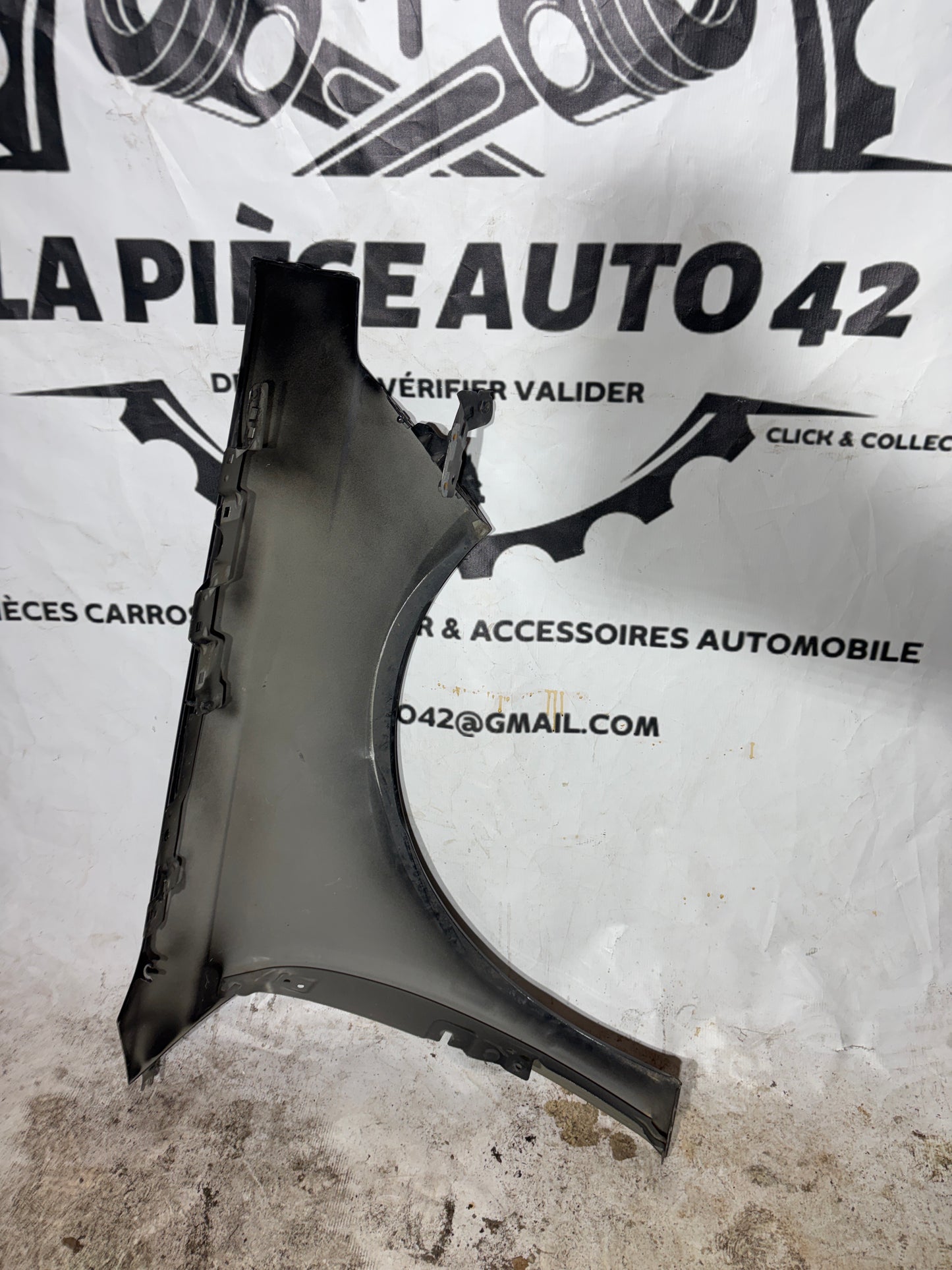 Aile avant gauche Peugeot 308 T10 noir