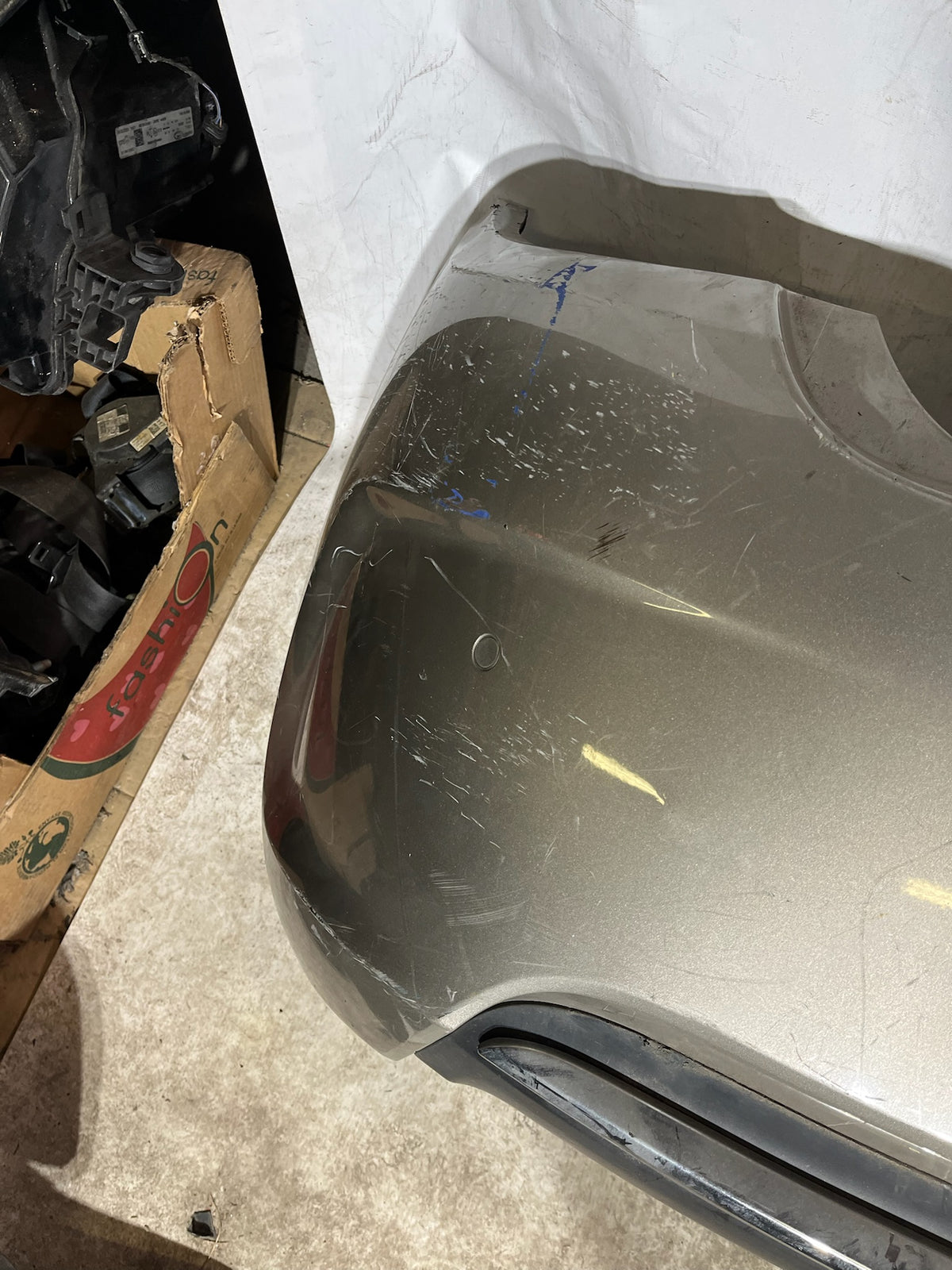 Pare choc arrière Citroën C4 2 marron