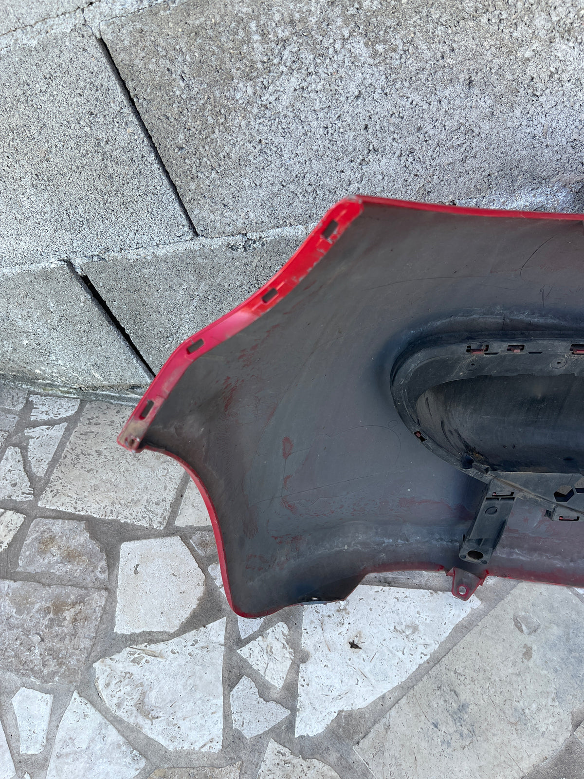 Pare choc AV rouge 521190H050 Peugeot 107 Phase 1