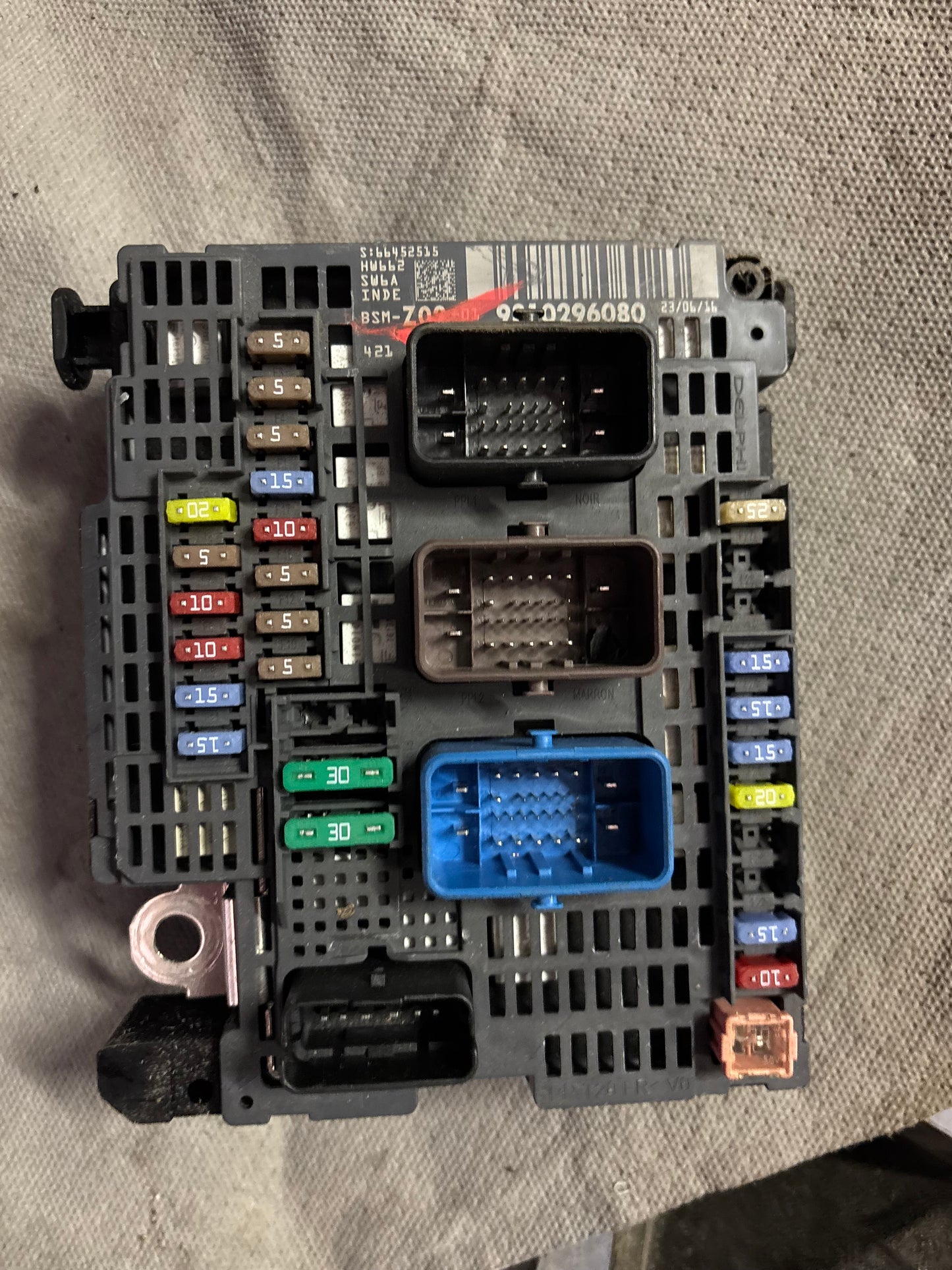 BSM Z02 9810296080 PSA : C4 2 / C5 / 308 / 3008 /508 / 5008