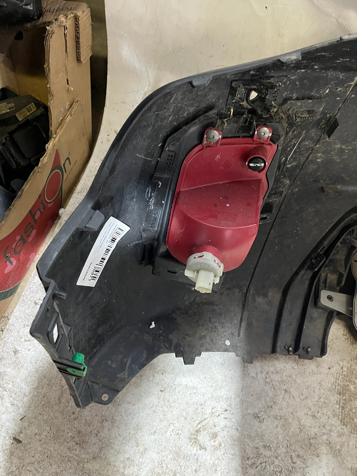 Pare choc arrière Peugeot 2008 2