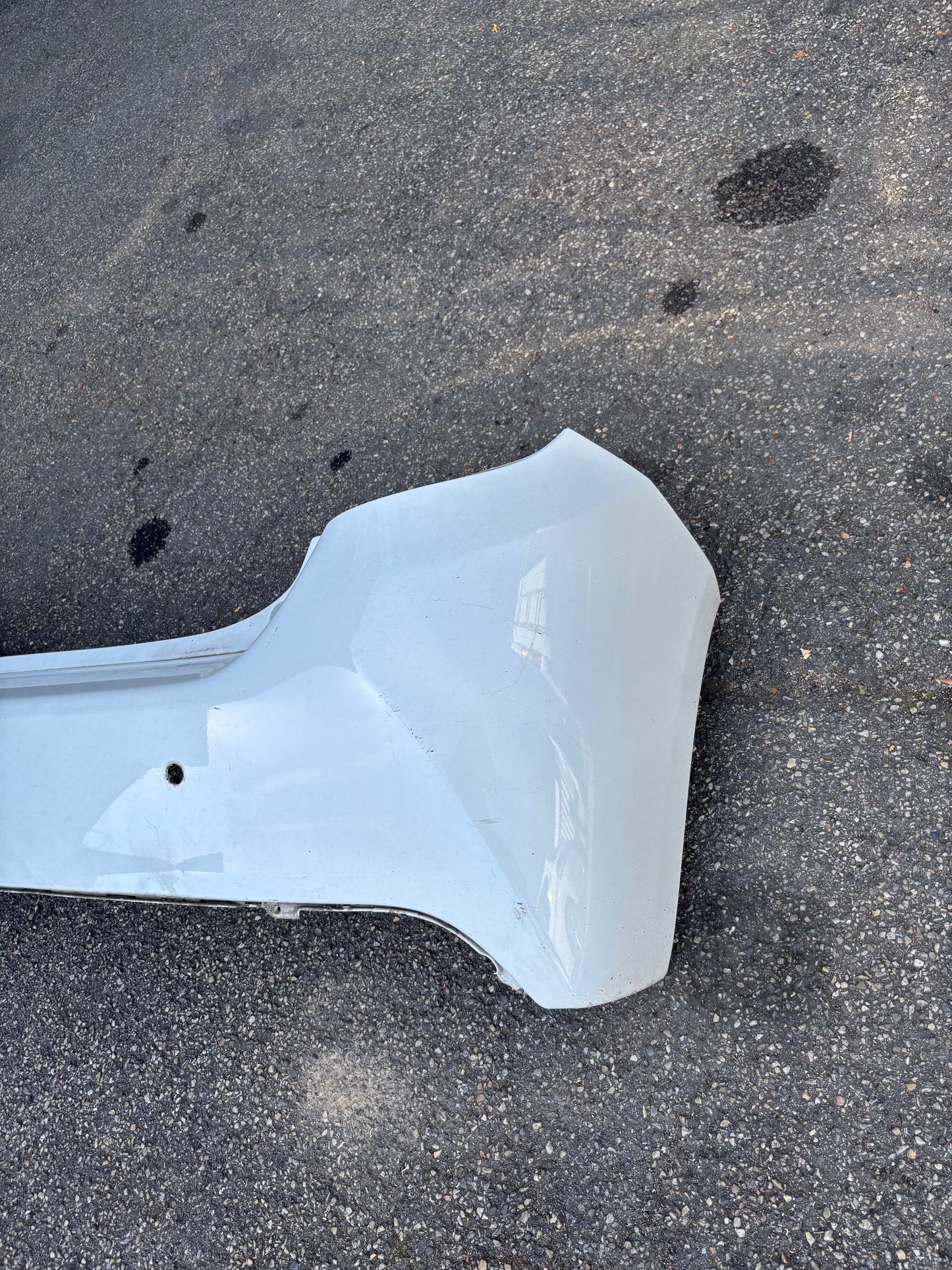 Pare choc arrière Toyota Yaris 3 Blanc