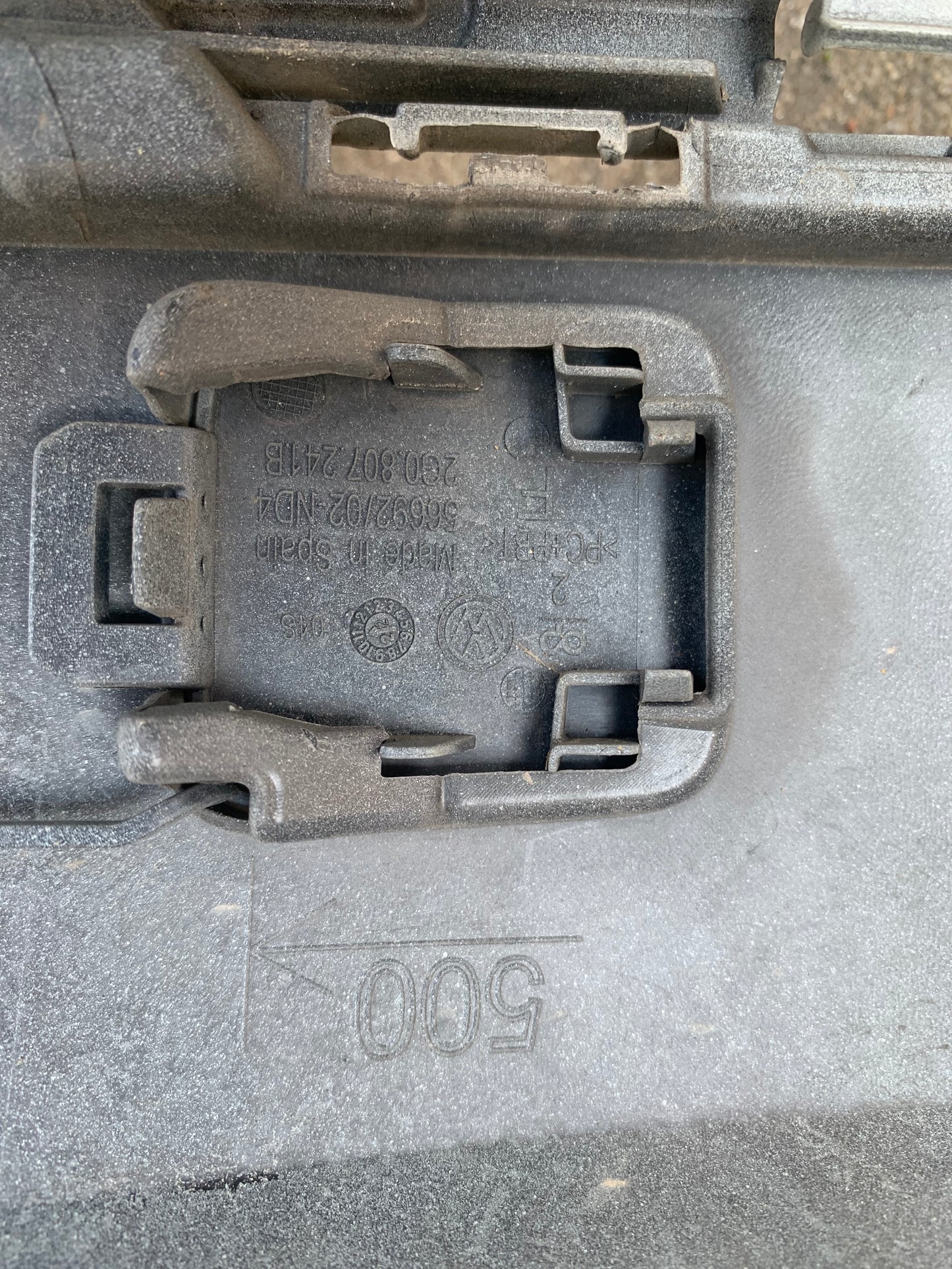 Pare choc avant Volkswagen polo