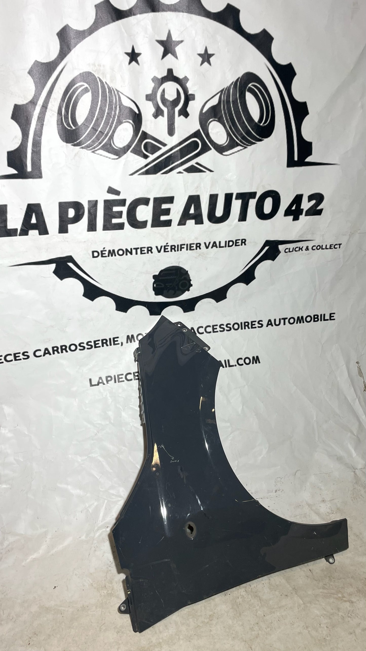 Aile avant droite Fiat 500 Bleu nuit