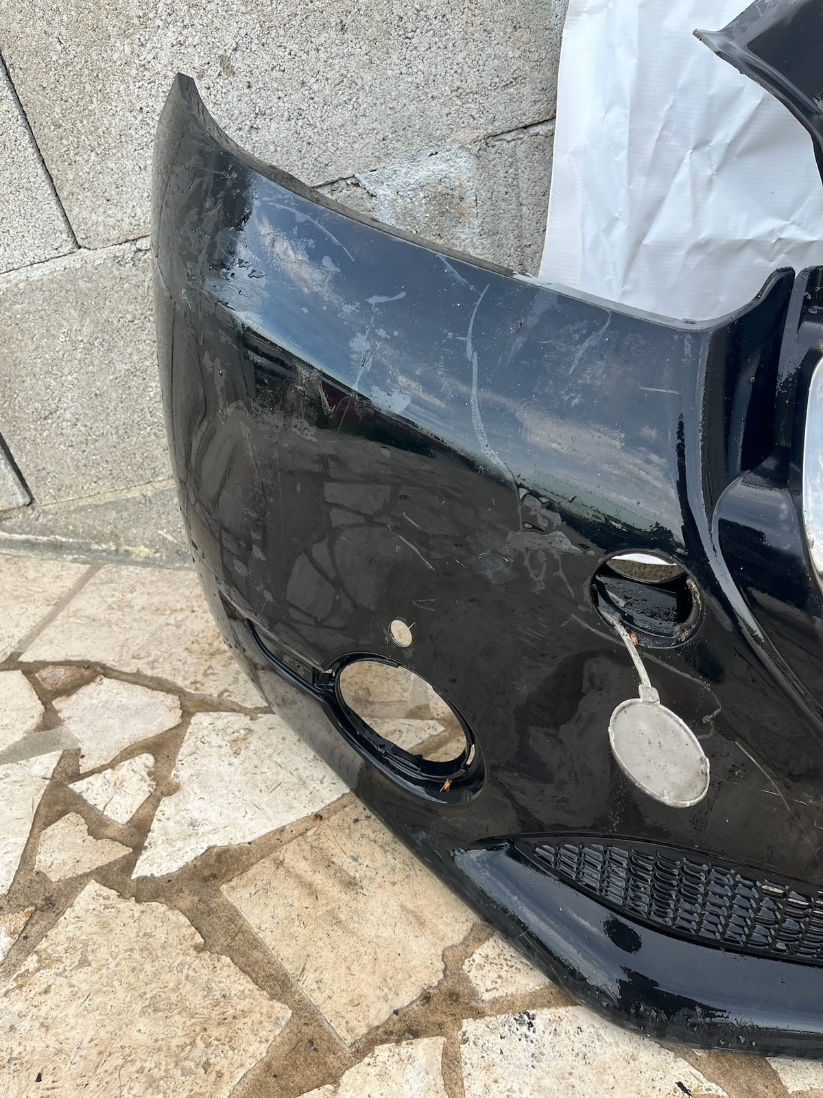 Pare choc avant Peugeot 208 1 phase 1 noir