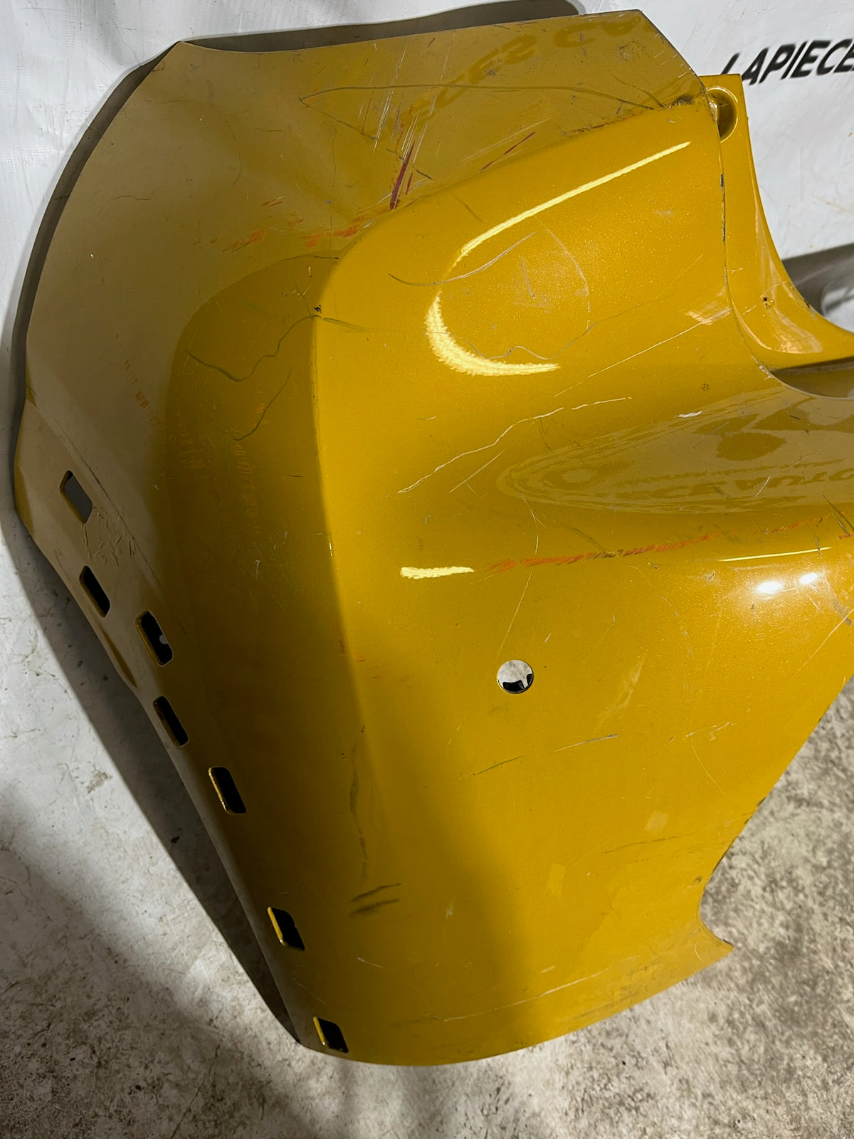 Pare choc arrière Peugeot 208 2 GT Line jaune