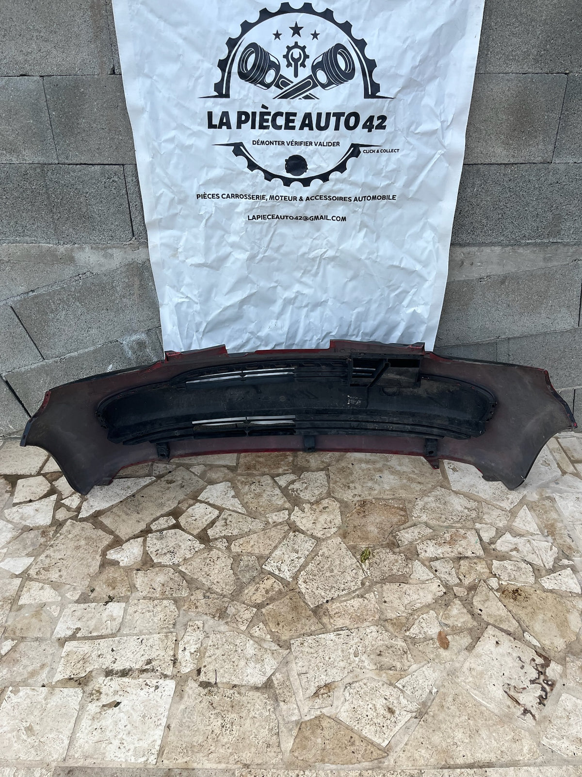 Pare choc avant Citroën C1 noir