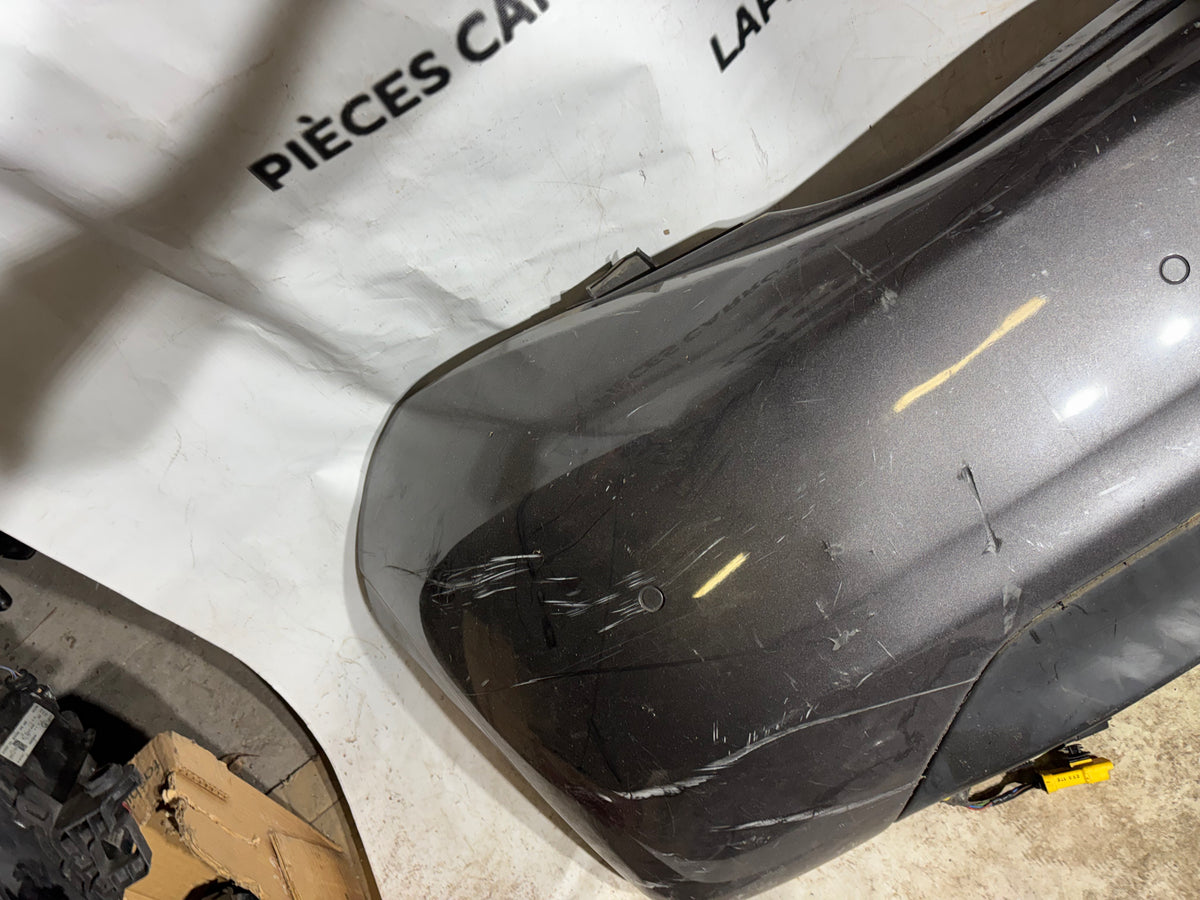 Pare choc arrière Peugeot 208 1 phase 1 gris anthracite