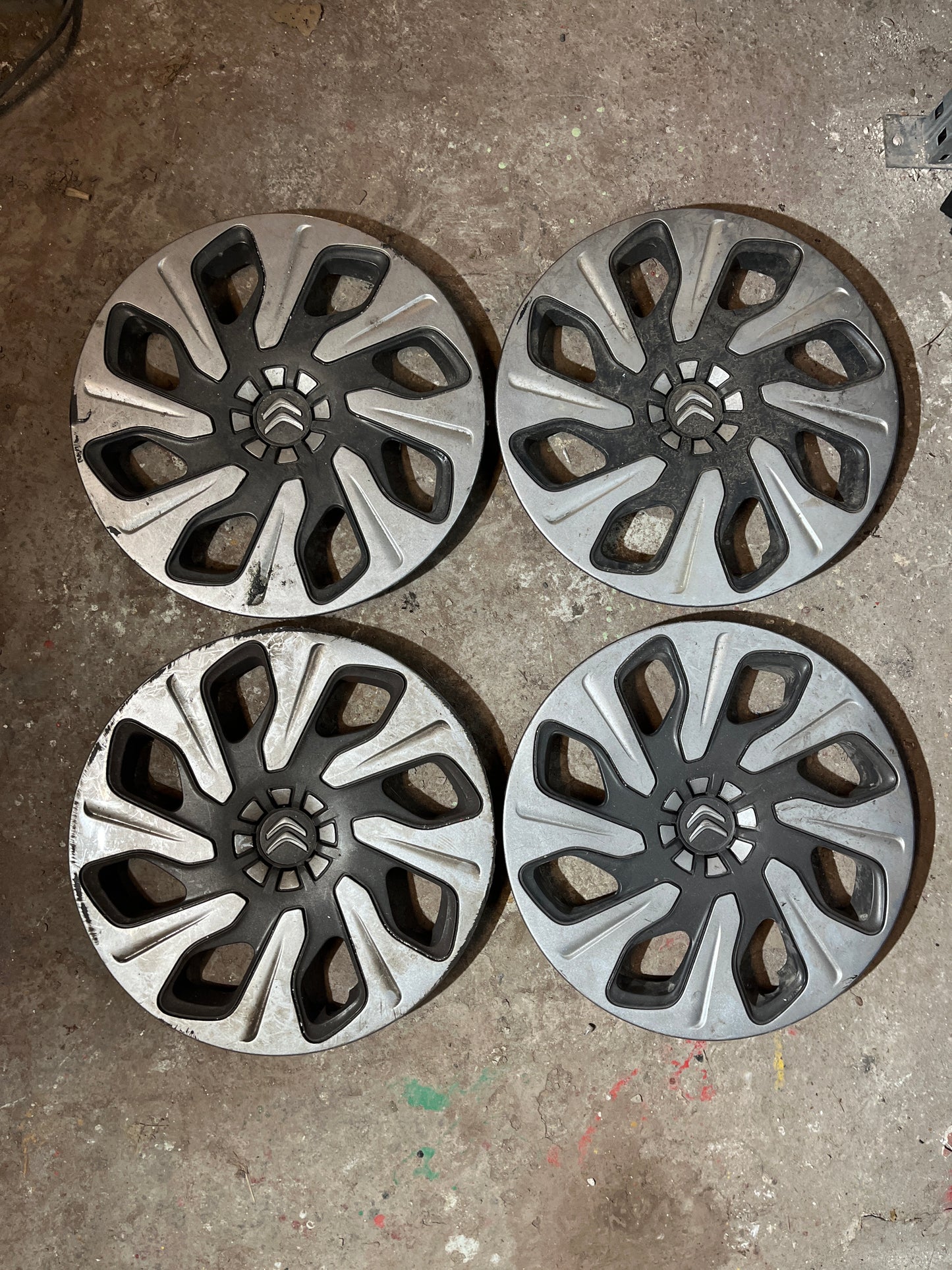 Enjoliveurs Citroen 15 pouces