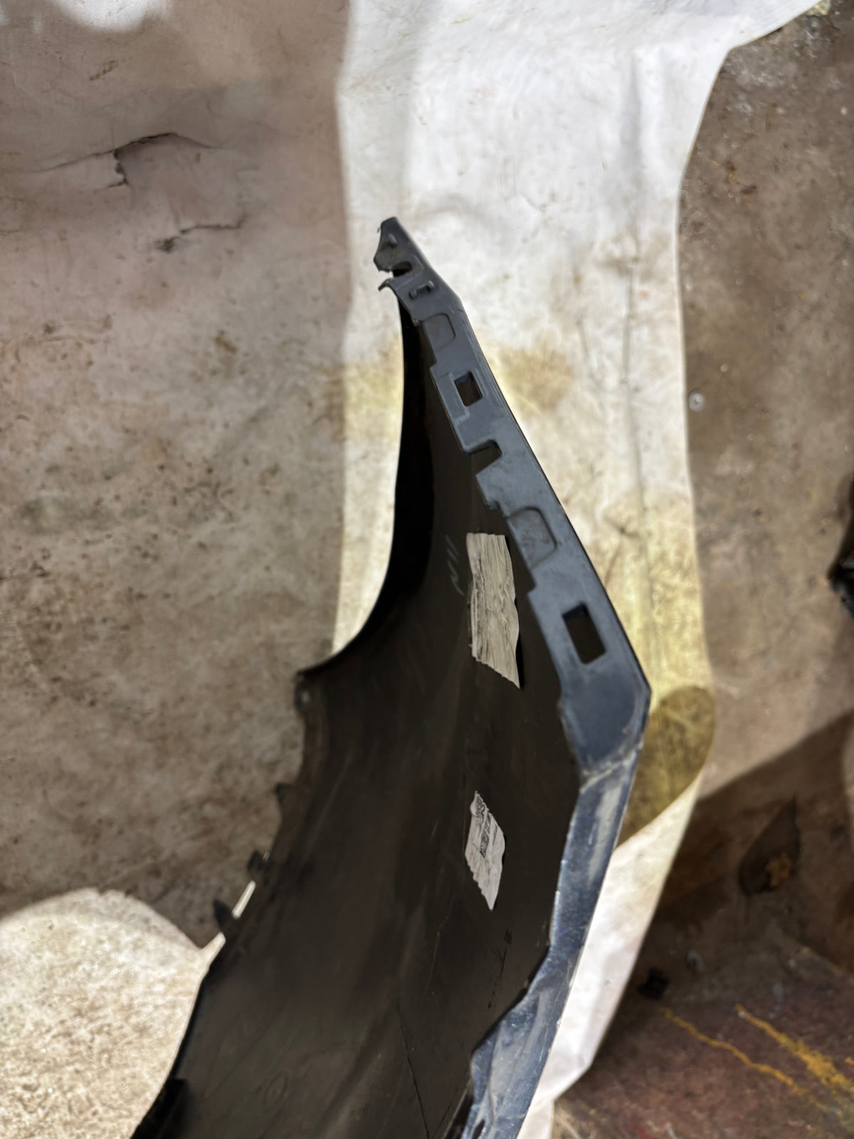 Pare choc arrière Renault Clio 4 gris anthracite 850222925R