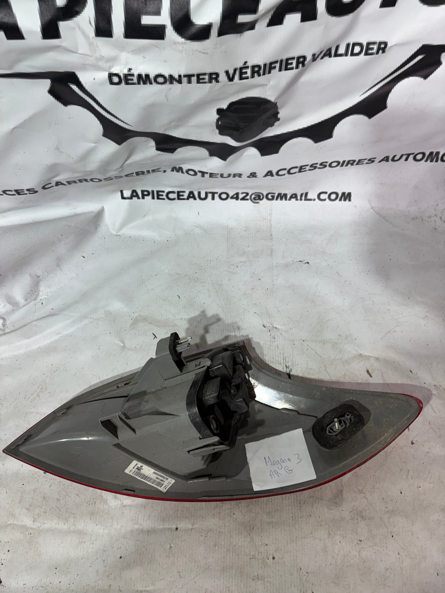 Feux arrière gauche Renault Mégane 3 phase 1
