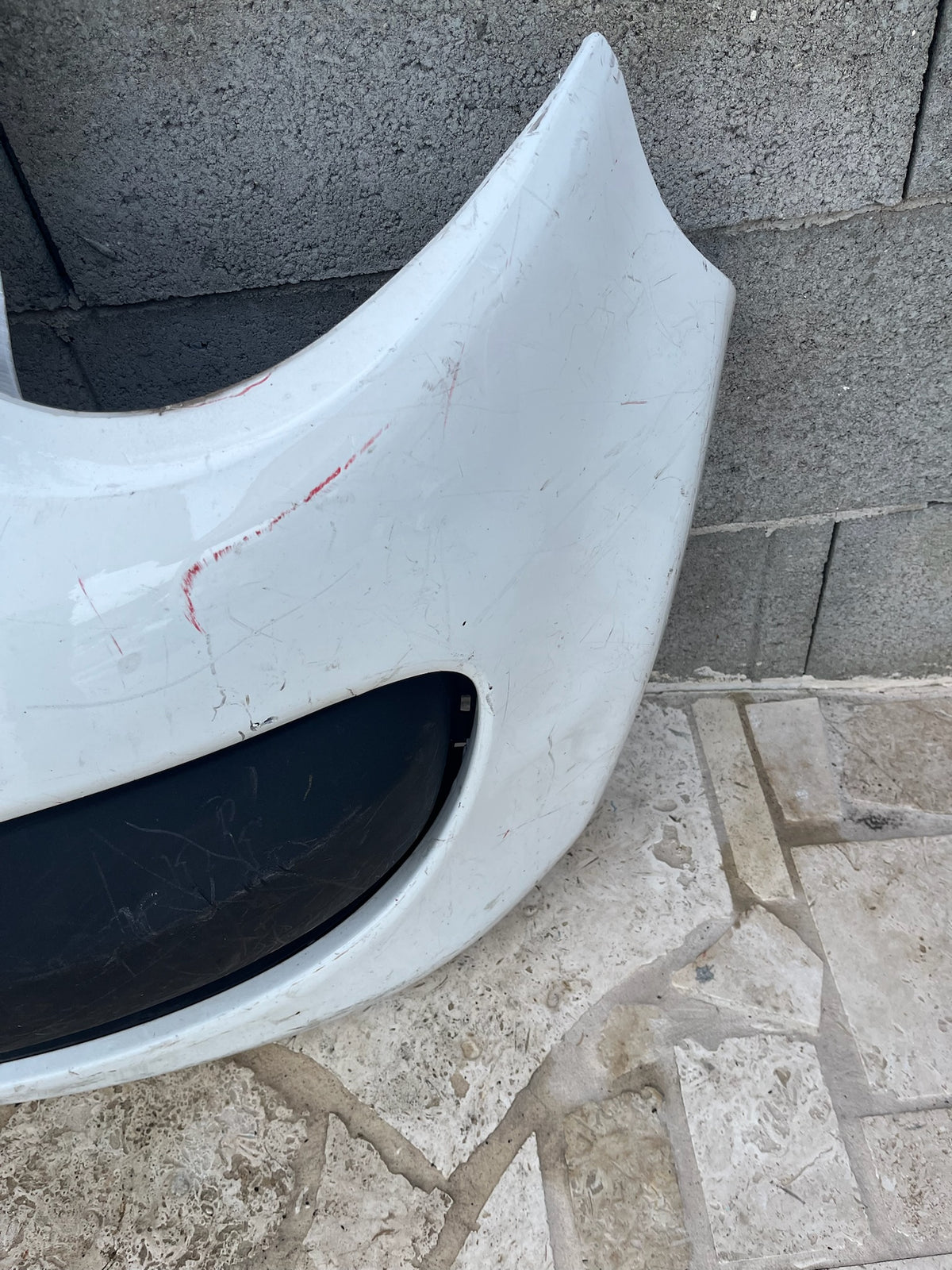 Pare choc avant Citroën C1 Blanc