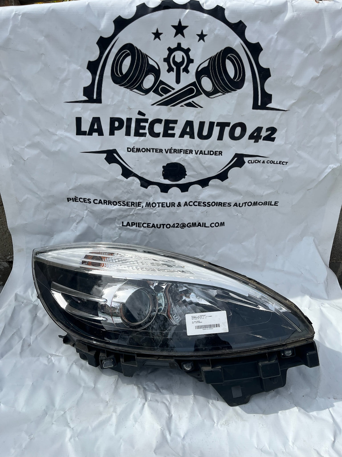 Phare avant droit Renault Scenic 3