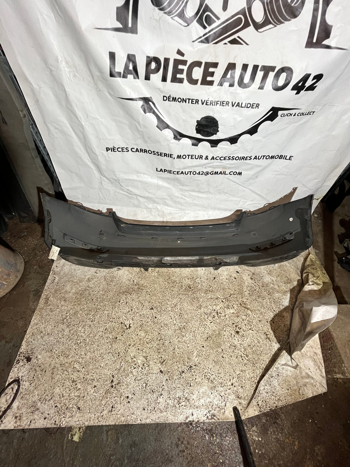 Pare choc arrière Skoda Fabia 3 Monte Carlo PJ3