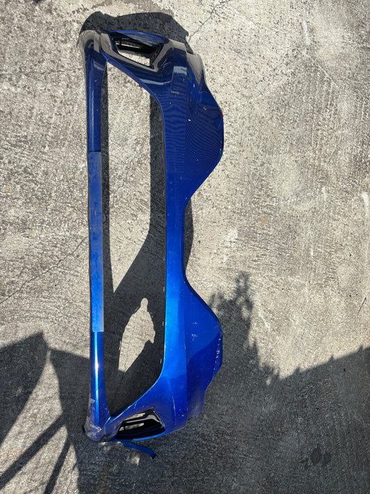 Pare choc avant Renault Clio 5 bleu