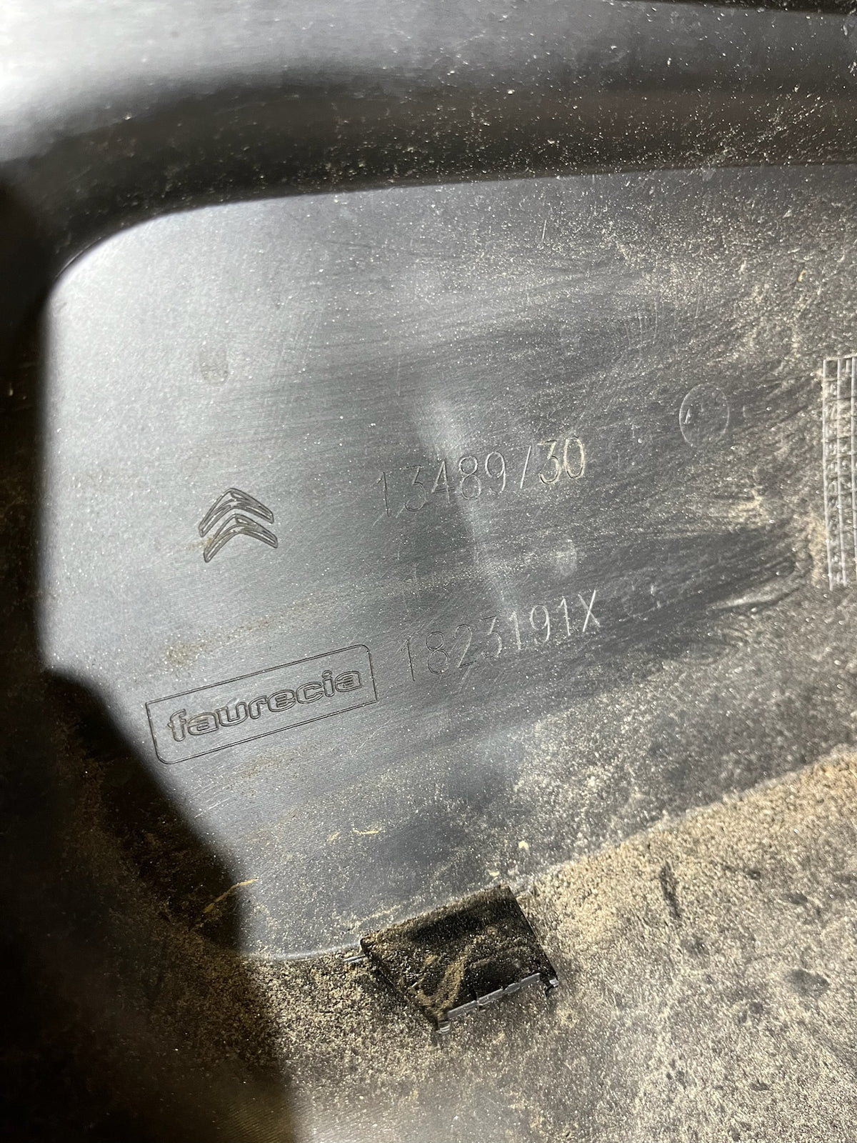 Pare choc arrière Citroën C3 Aircross + Emplacement Radar