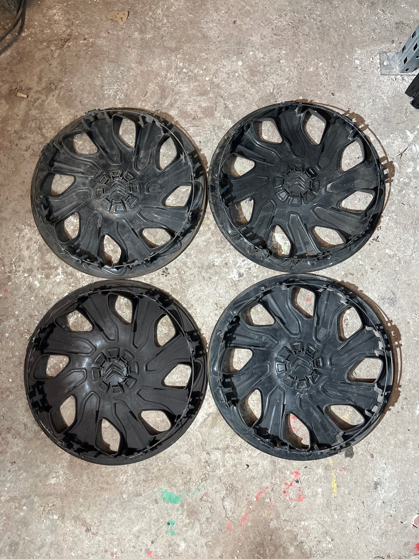 Enjoliveurs Citroen 15 pouces