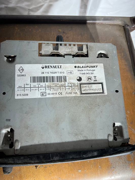 Autoradio Renault Clio 3 Kangoo 2