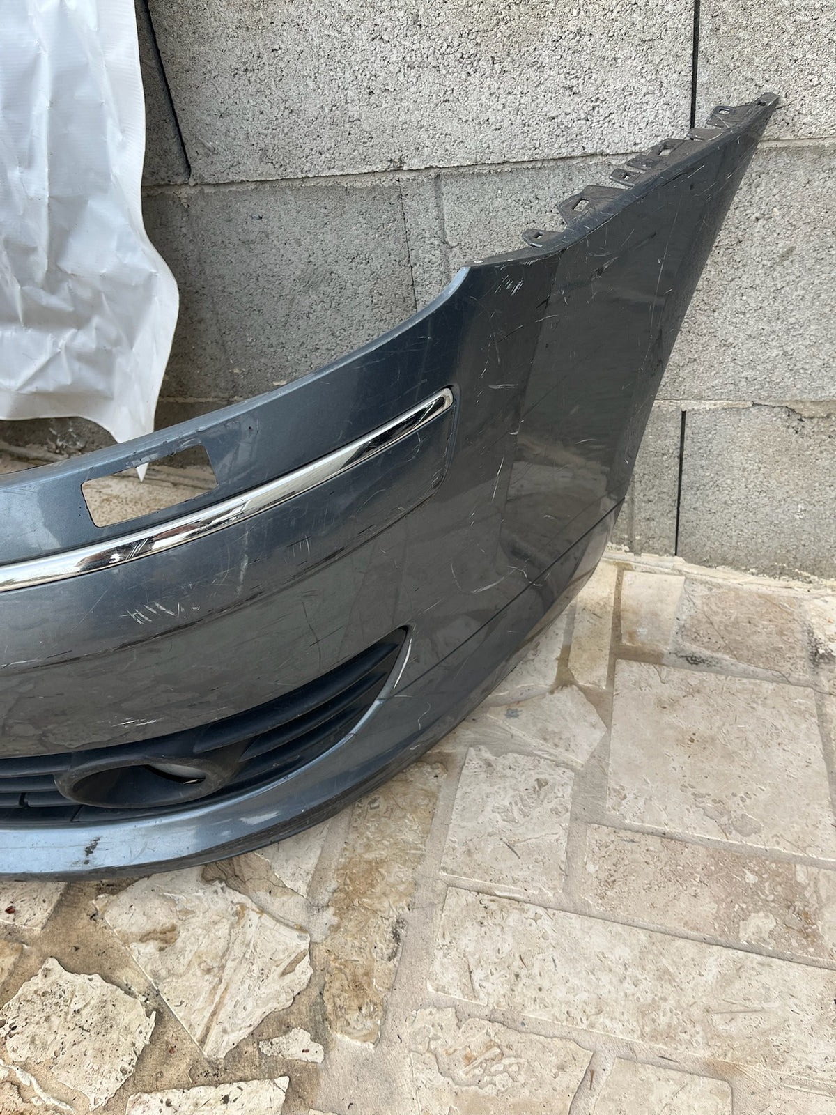 Pare choc avant Citroën C4 1 bleu