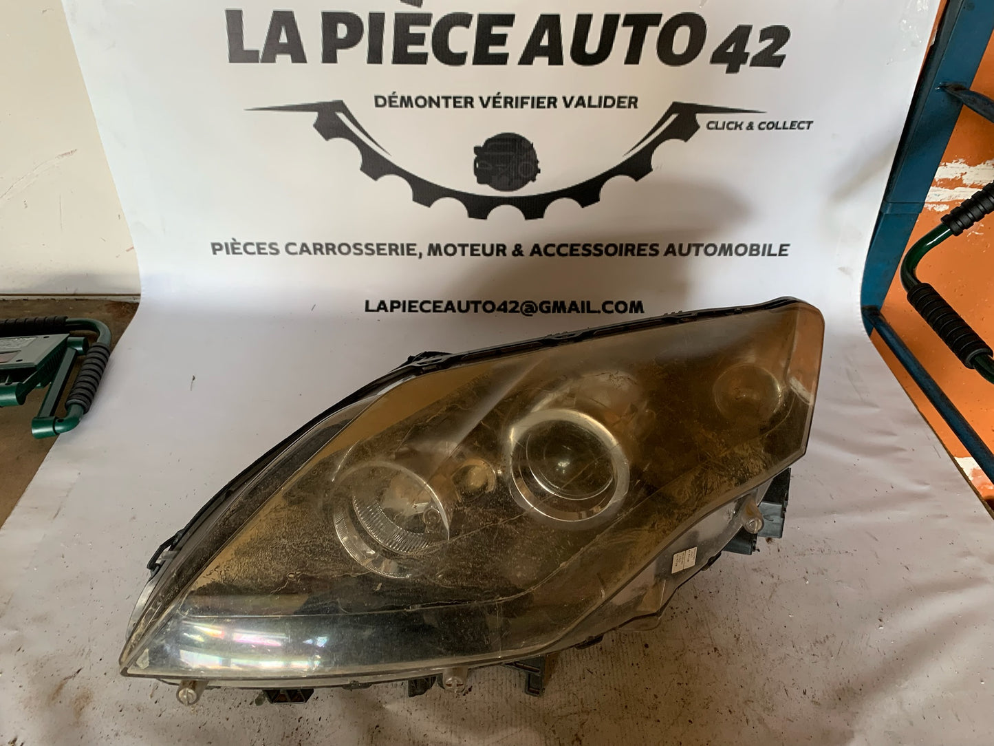 Phare avant gauche Renault Laguna 3 directionnel