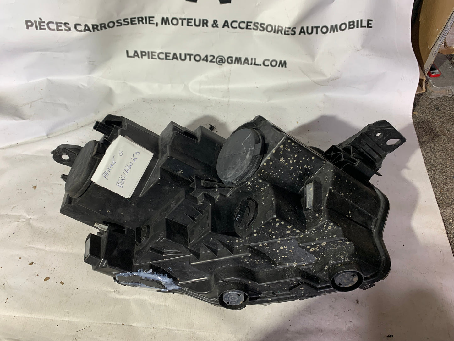 Phare avant gauche Citroen berlingo K9