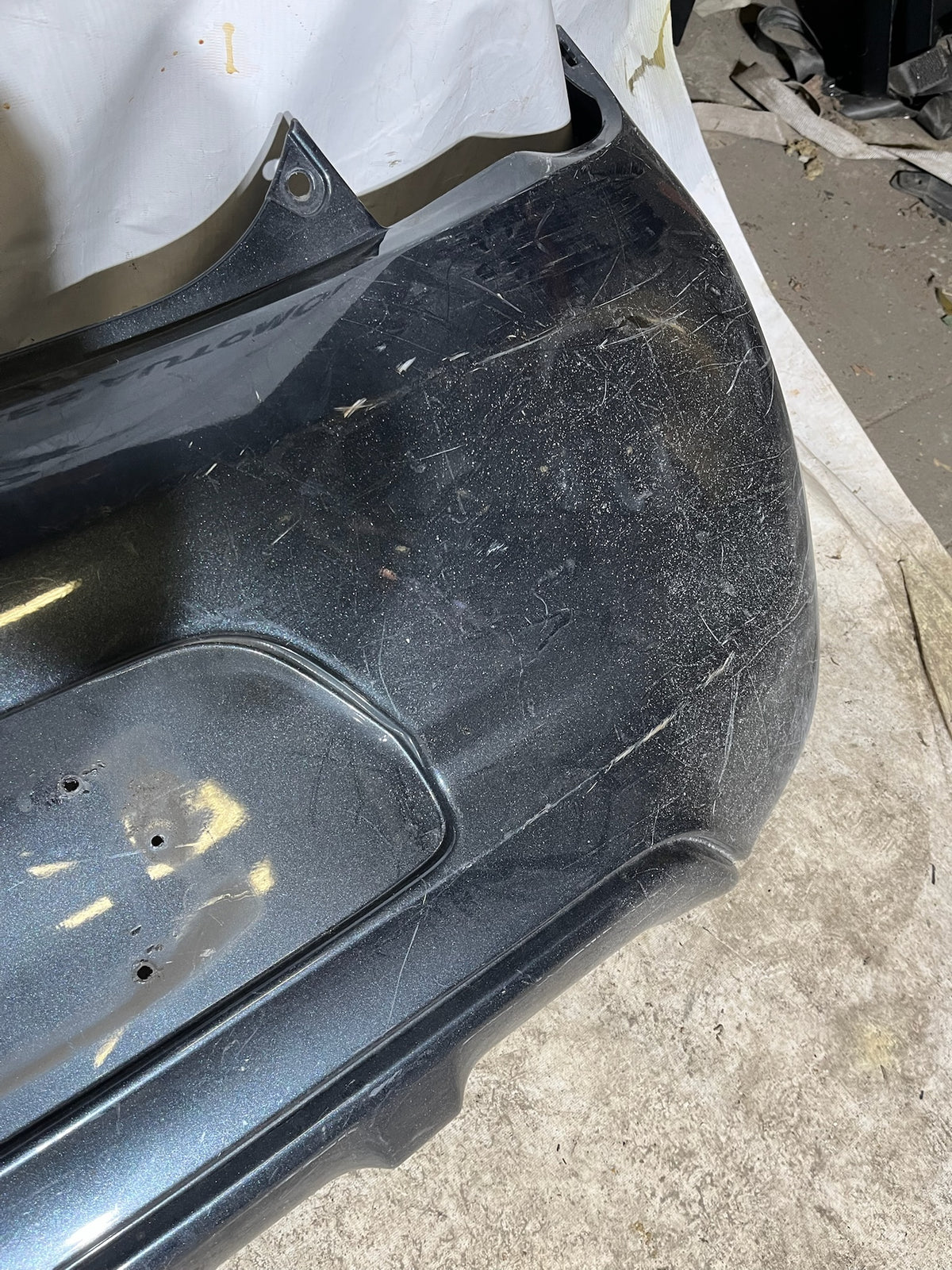 Pare choc arrière Peugeot 108 Bleu nuit