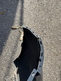 Pare choc arrière Volkswagen Polo 6 gris anthracite emplacement radar