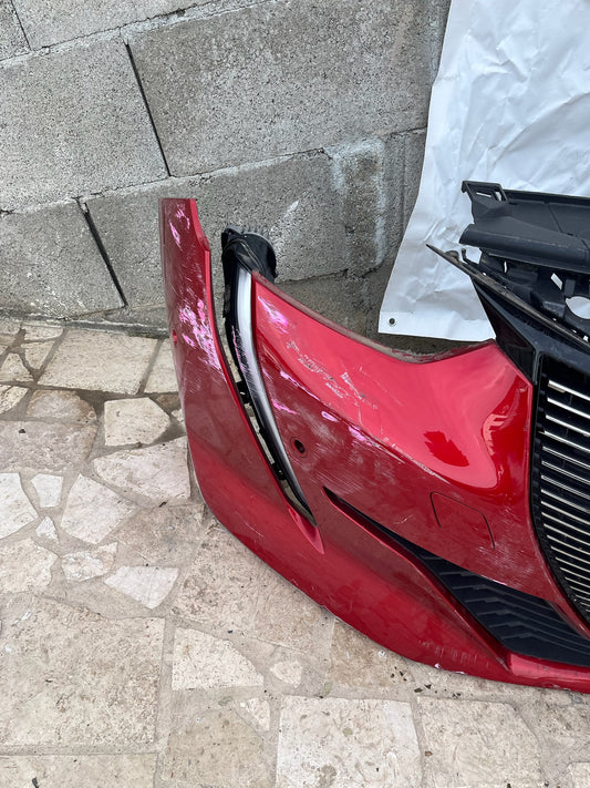 Pare choc avant Peugeot 208 2 Rouge