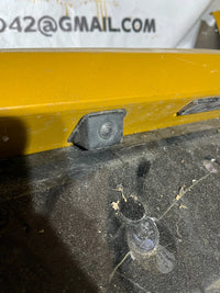 Pare choc arrière Peugeot 208 2 jaune + Radar et Caméra arrière