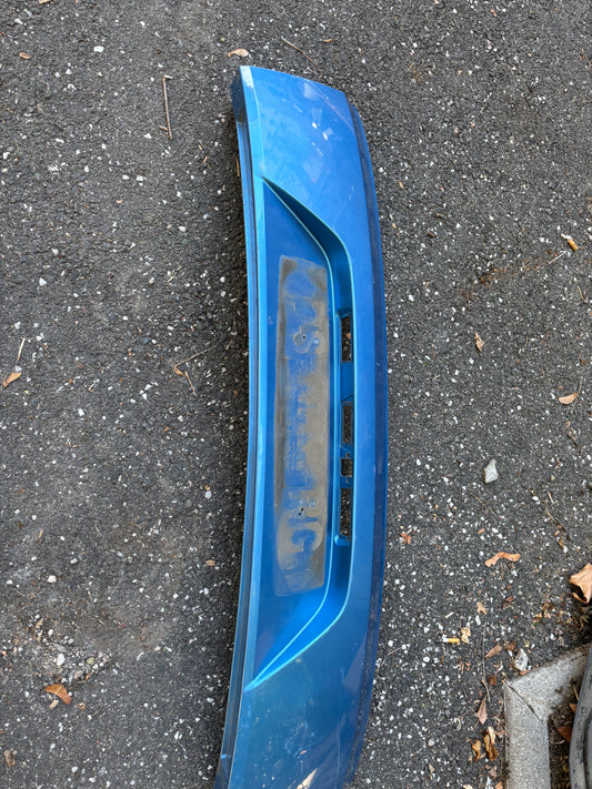 Garniture de Hayon Renault Mégane 3 bleu