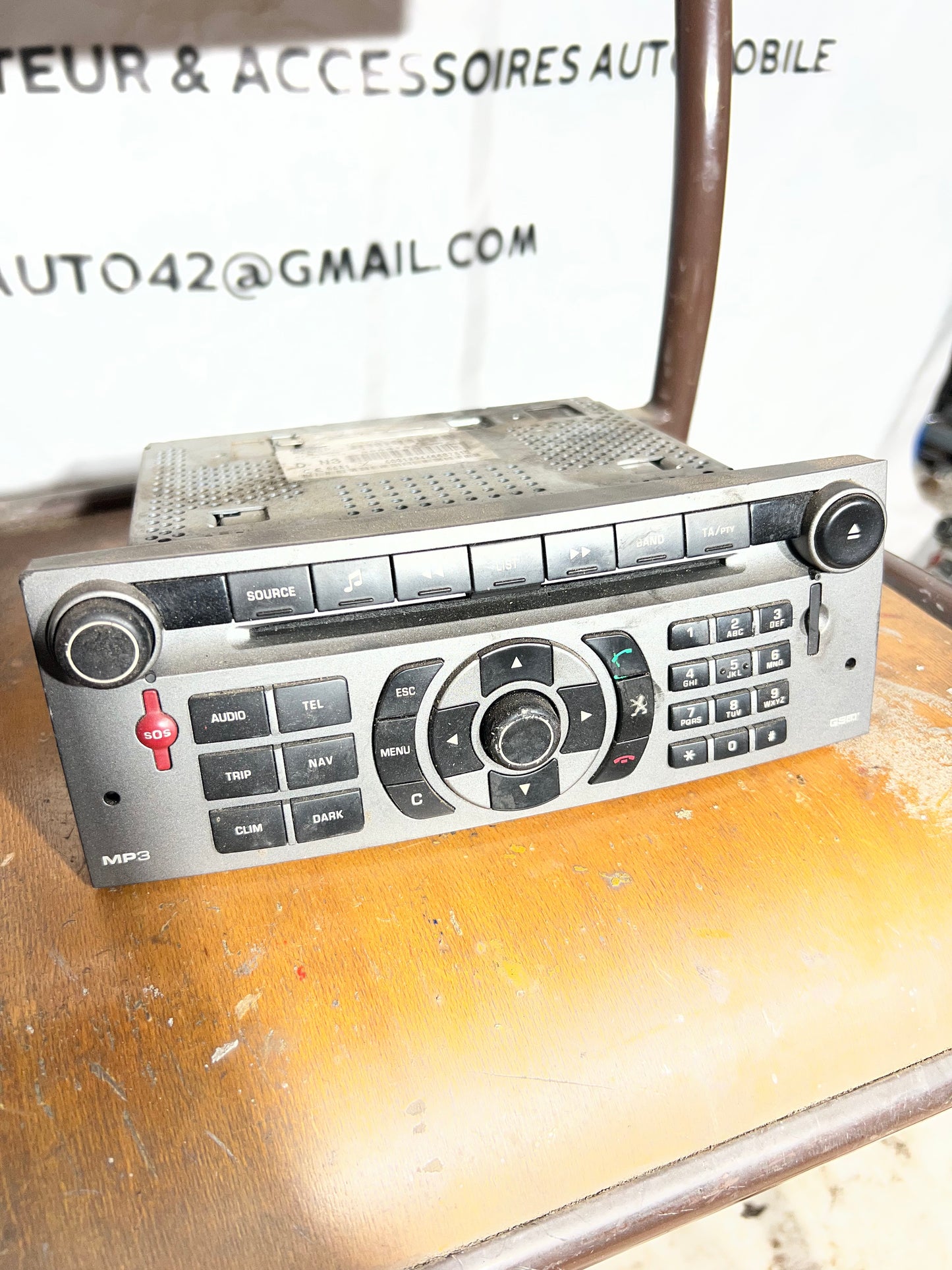 Autoradio Peugeot 407