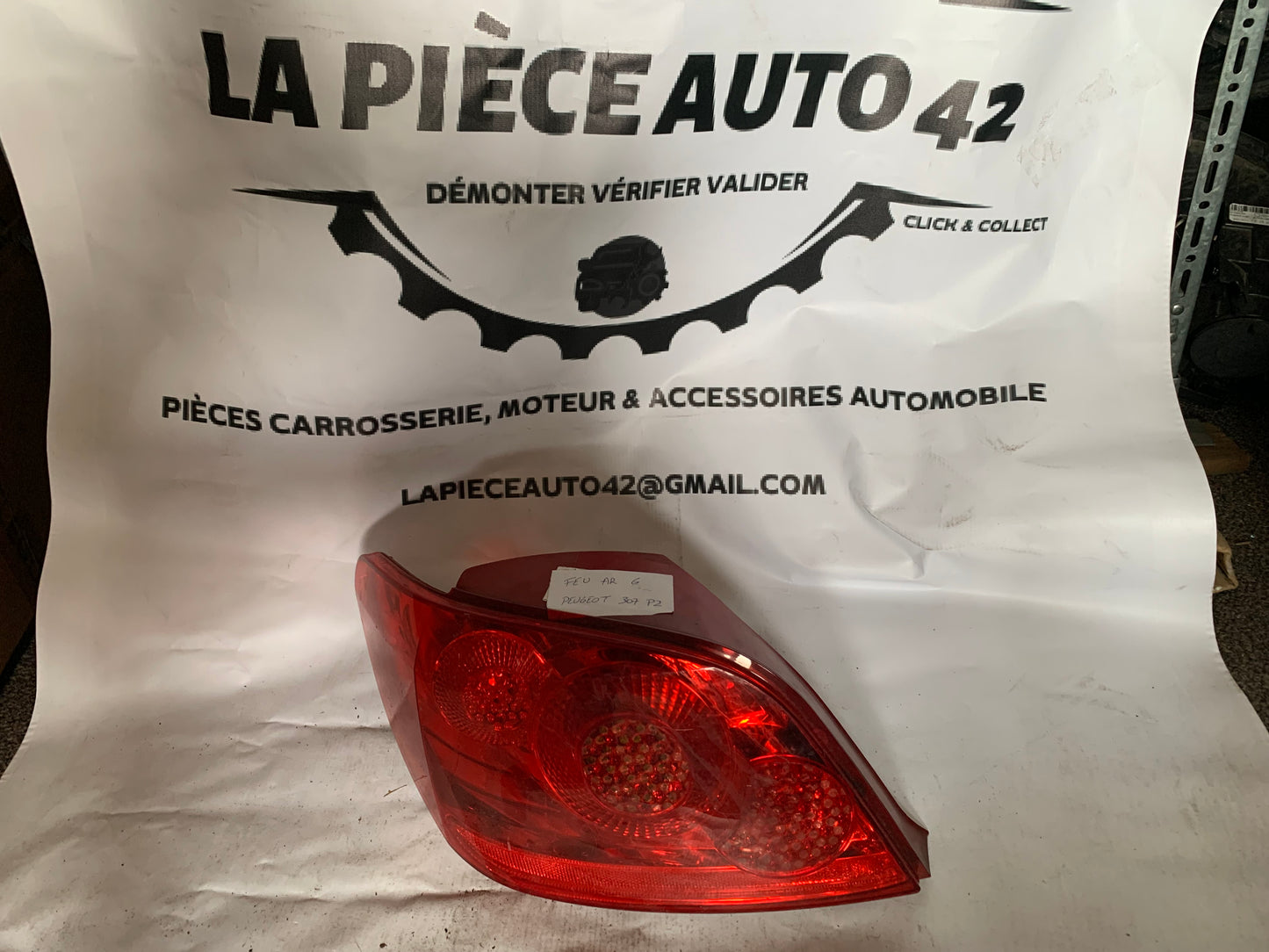 Feu arrière gauche Peugeot 307 phase 2
