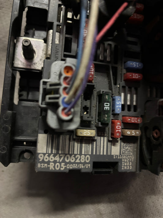 BSM R05 9664706280 Berlingo 3 / C4 / C8 / Jumpy 3 / 307 / 308 / 807 / Partner 3 / Expert 3