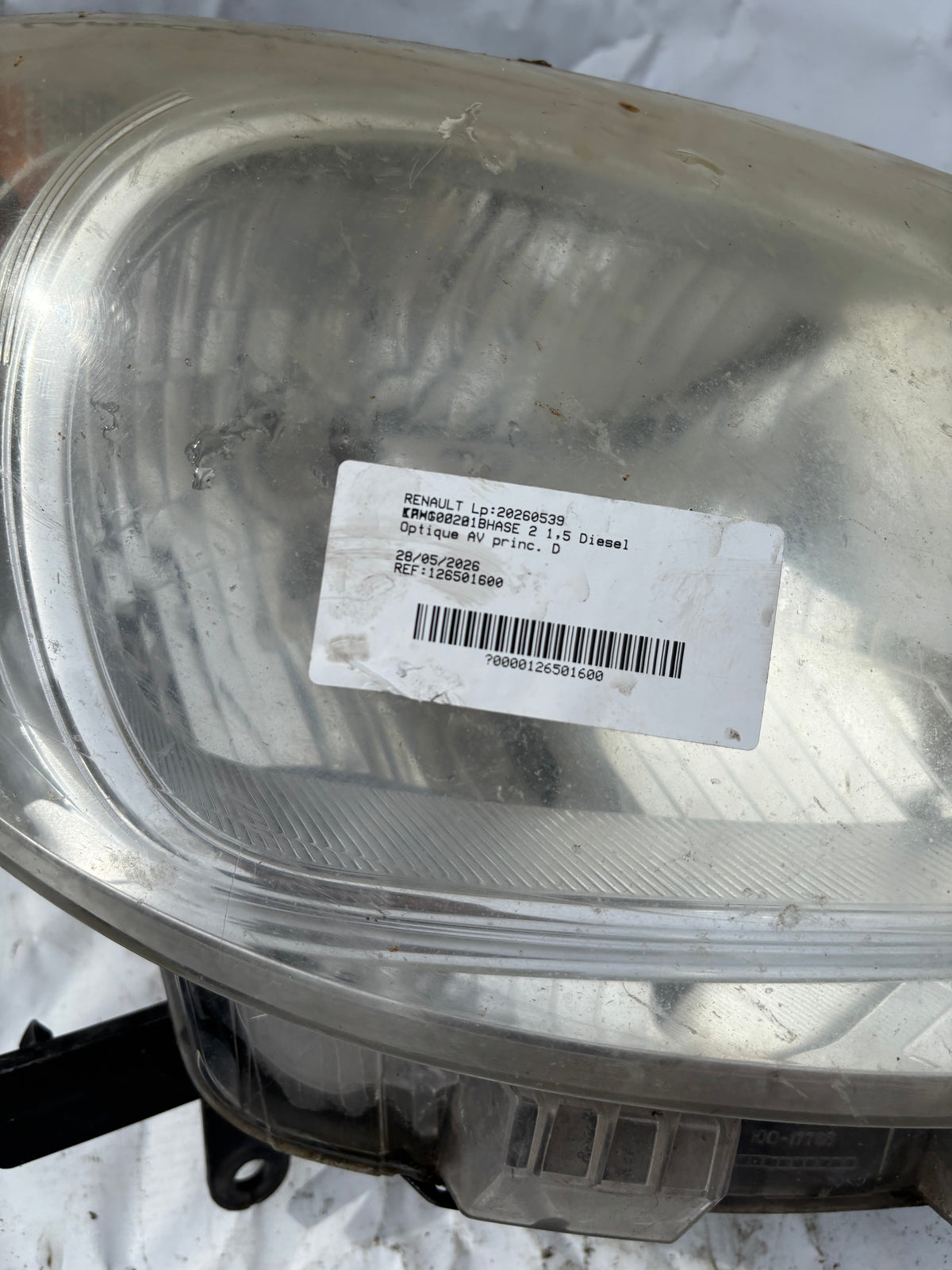 Phare avant droit Renault Kangoo 2