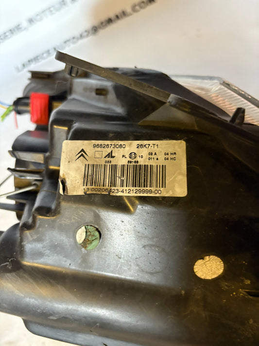 Phare avant gauche Citroën C3 MK 1 (phase 1)