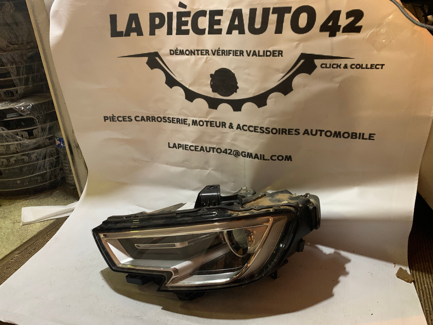 Phare avant gauche Audi A3 S3 8V