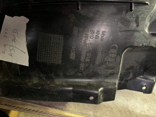 Pare boue avant droit Audi A3