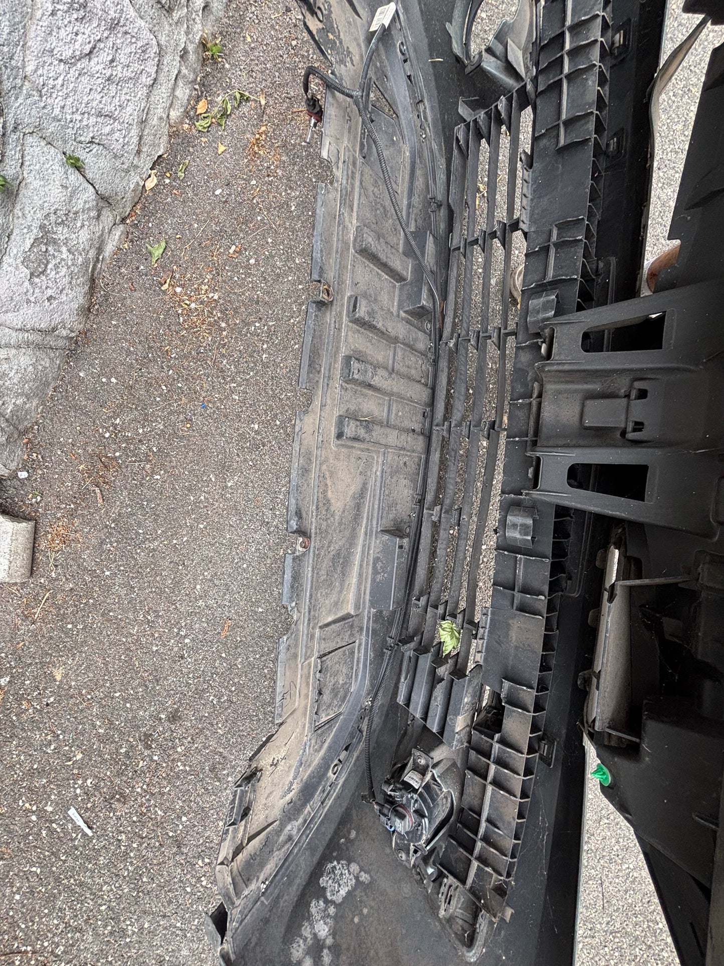 Pare choc avant Renault Clio 3 vert