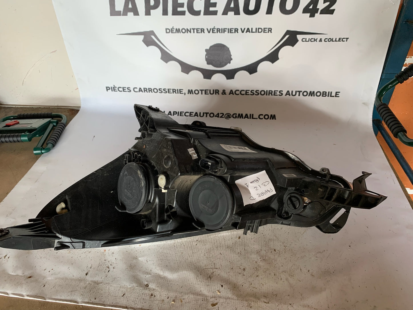 Phare avant droit Citroën C3 MK 2 phase 1
