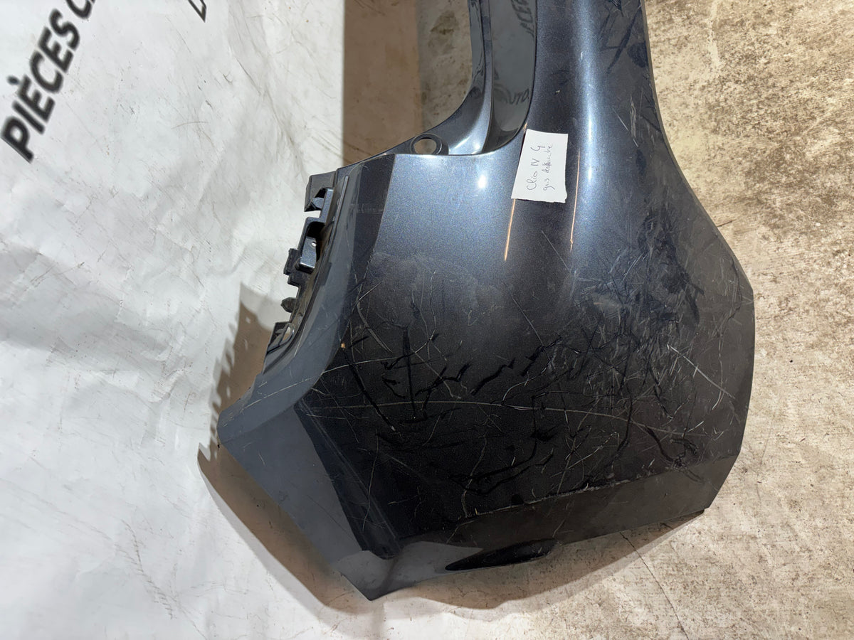 Pare choc arrière Renault Clio 4 gris anthracite 850222925R