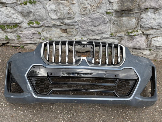Pare choc avant BMW iX1 U11 gris