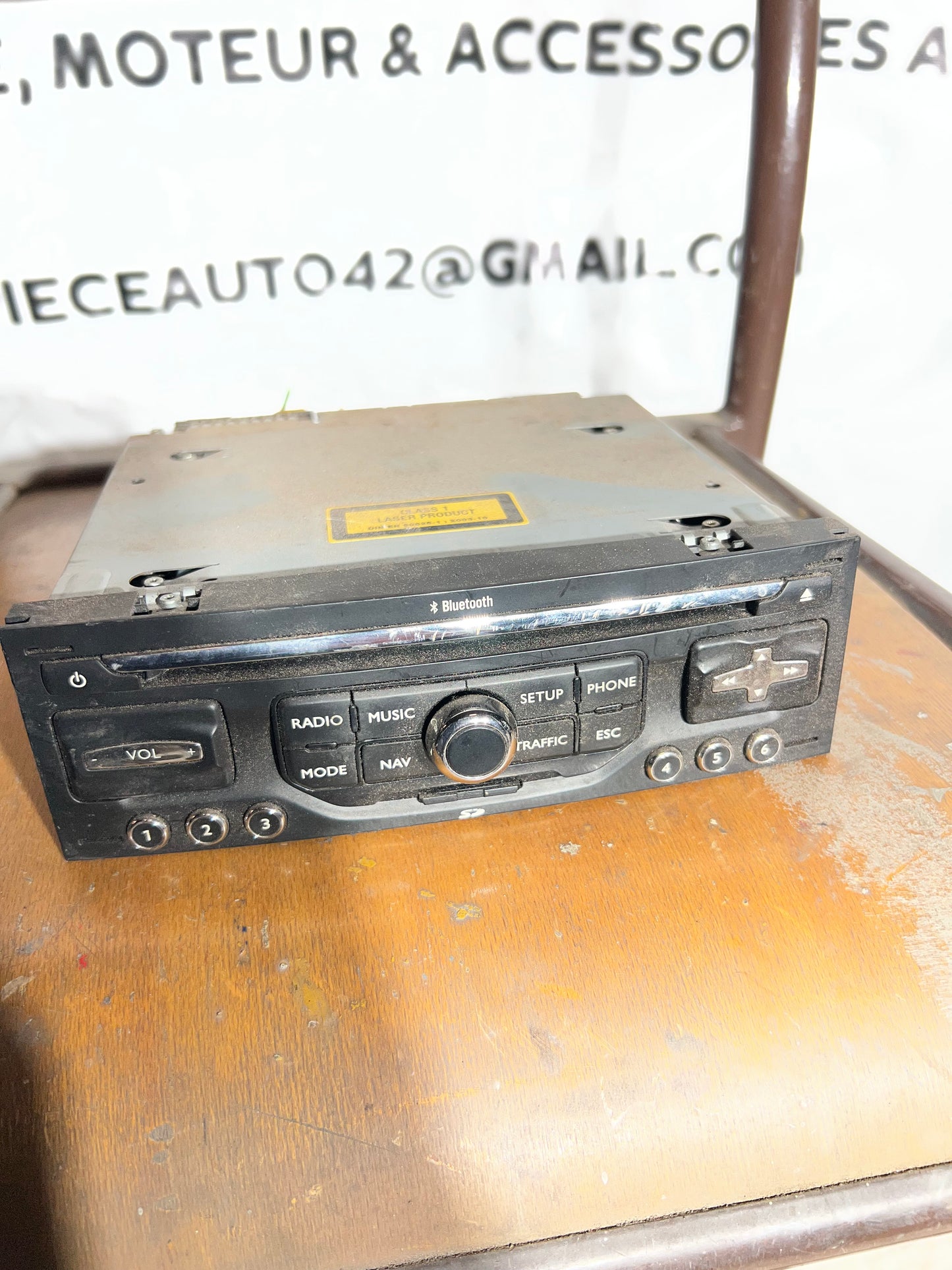 Autoradio Peugeot Citroën RNEG