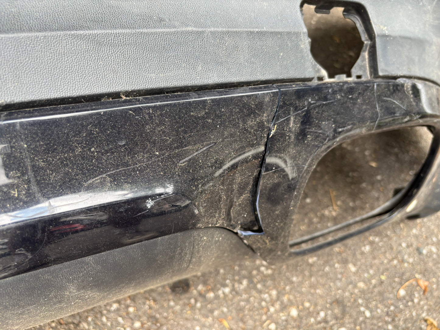 Pare choc arrière Mercedes GLA W156 blanc