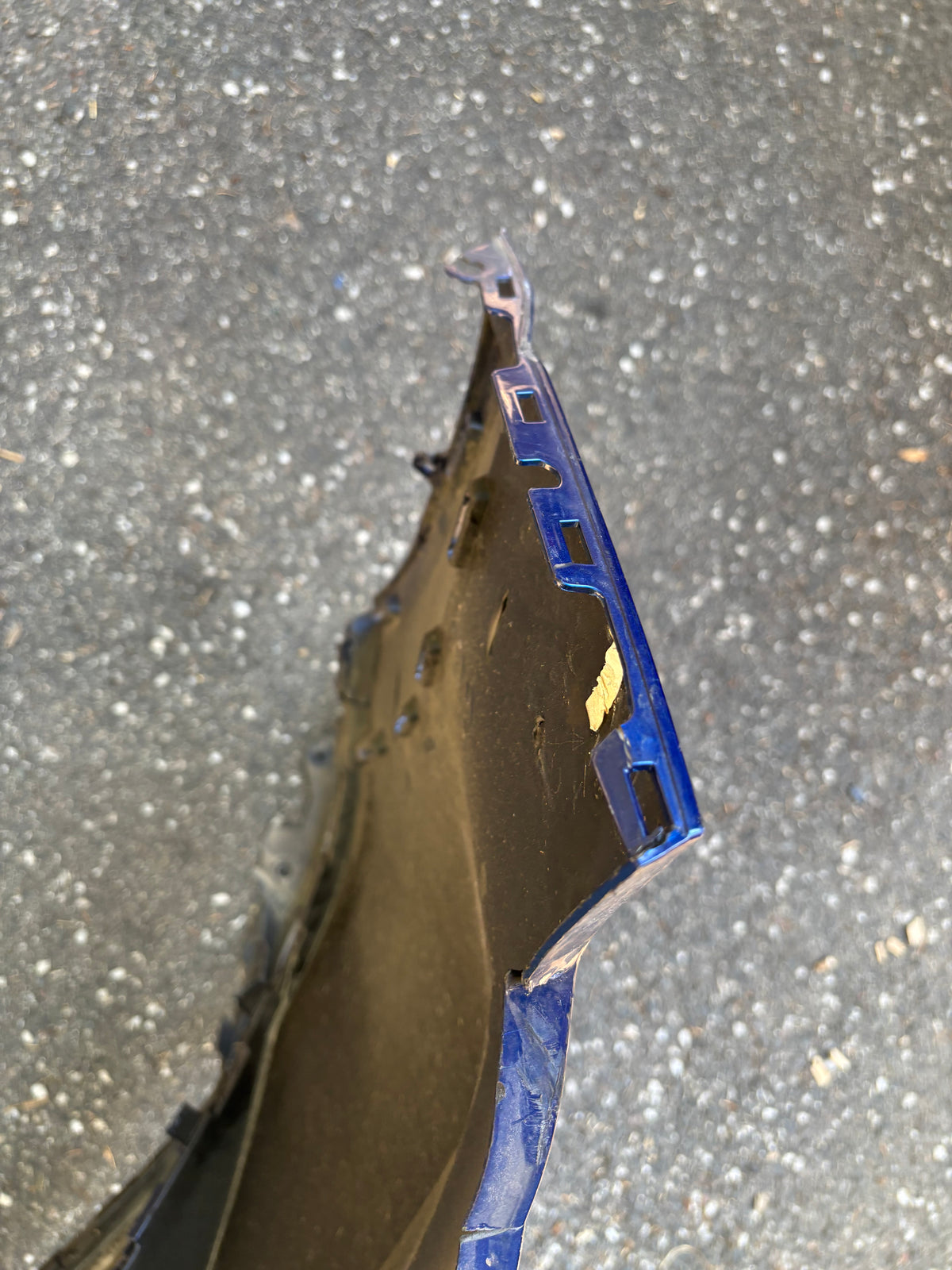 Pare choc arrière Dacia Sandero 3 stepway 2 Bleu