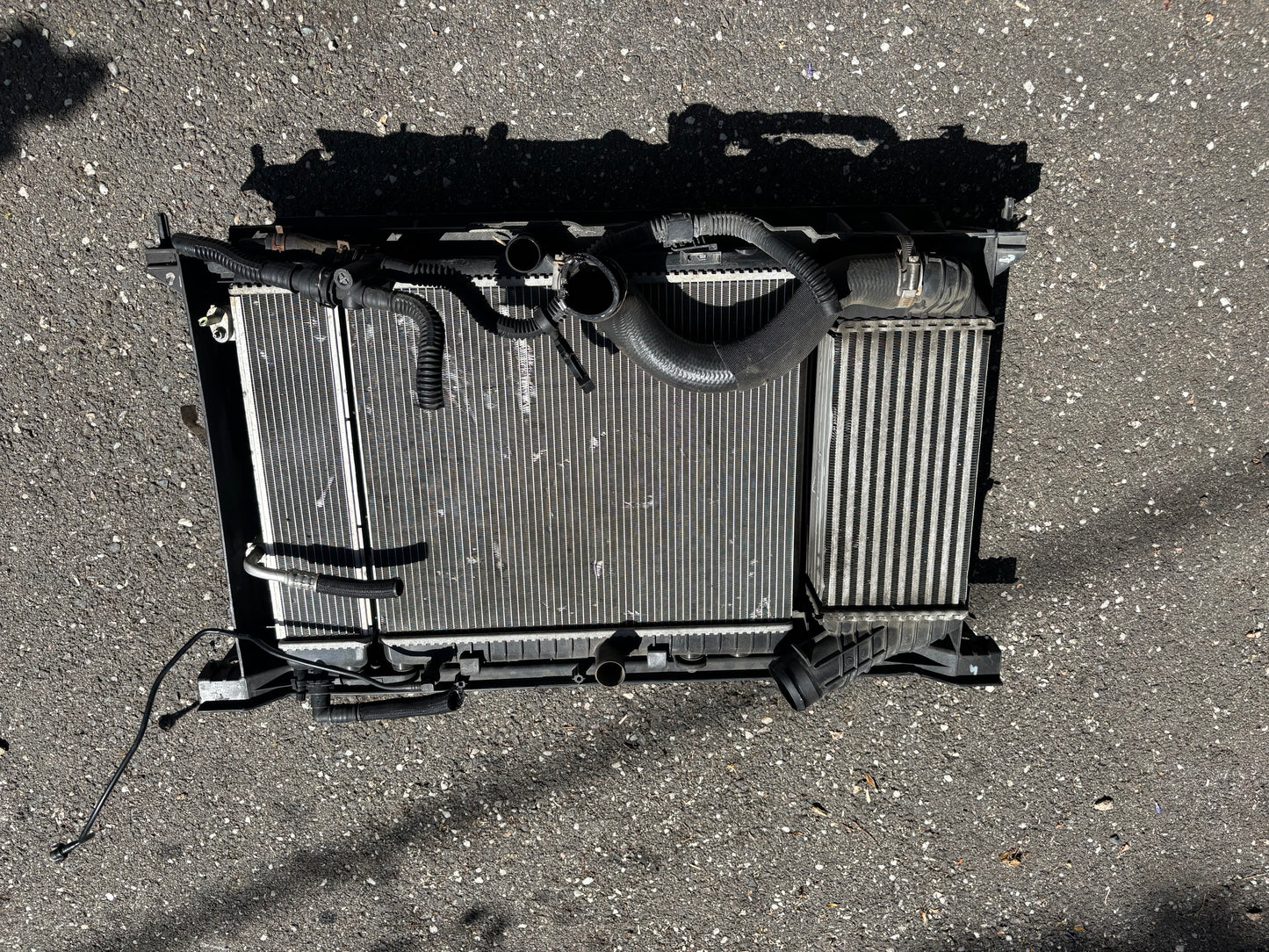 Bloc de refroidissement Radiateurs + supports Citroën DS5