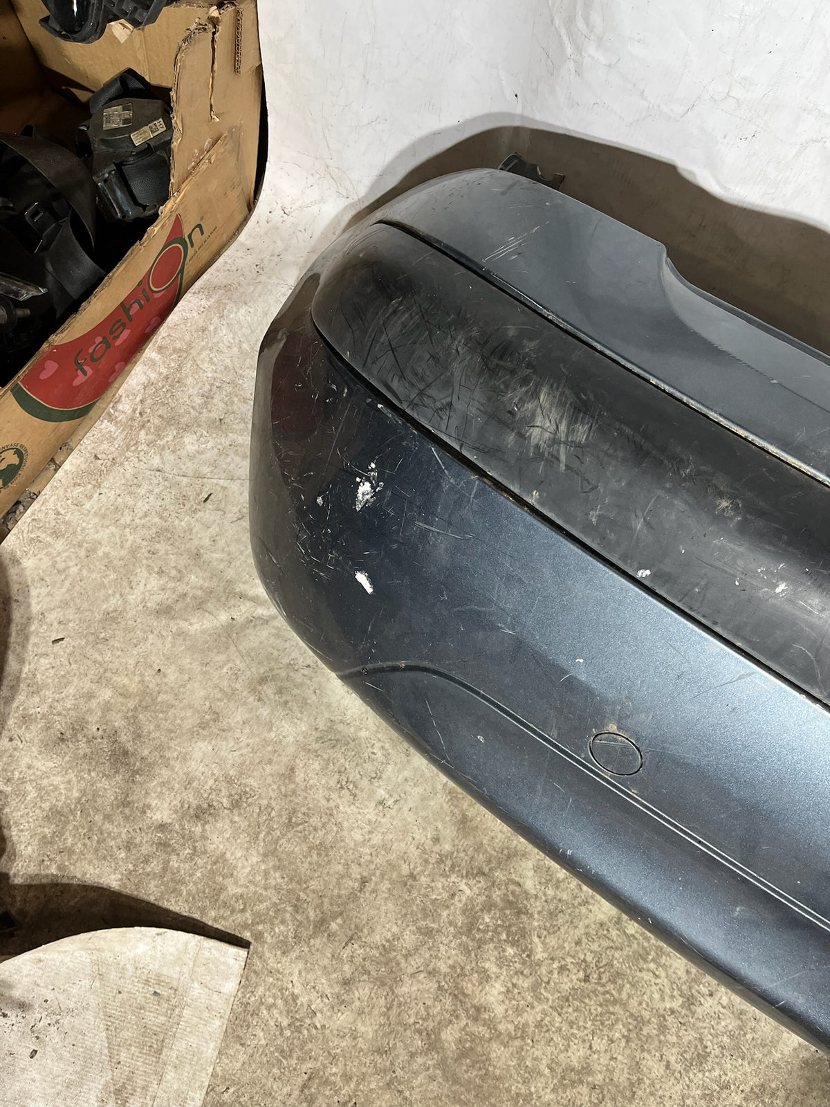 Pare choc arrière Citroën C3 1 Bleu nuit