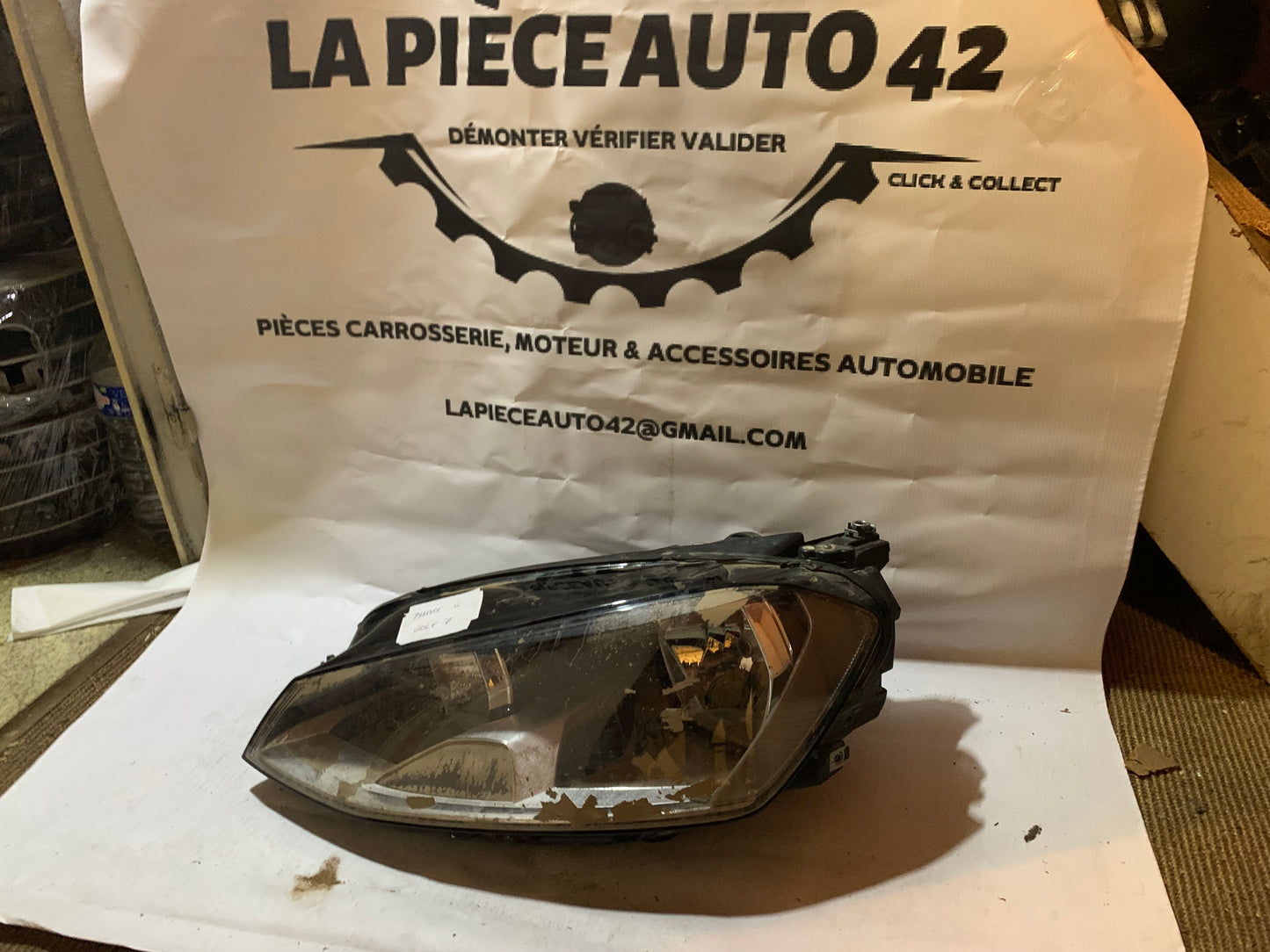 Phare avant gauche Golf 7