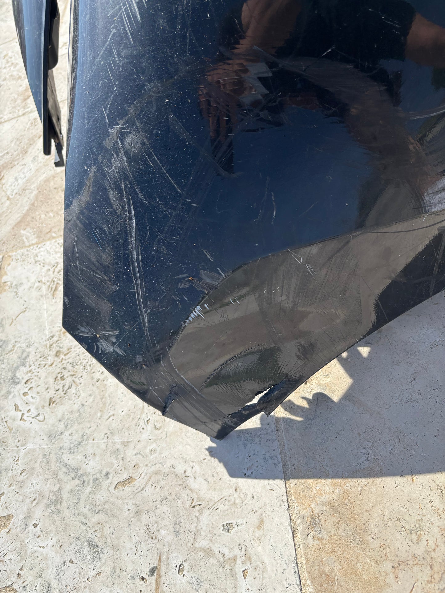 Pare choc avant Peugeot 207 noir