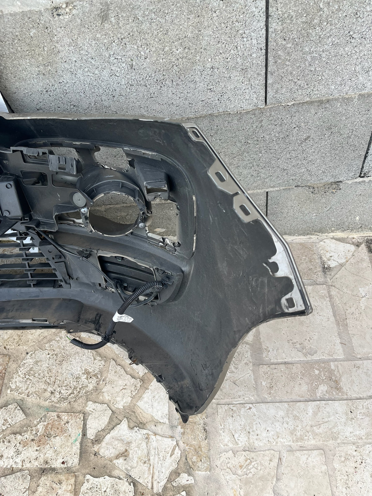 Pare choc avant Citroën C3 Picasso beige