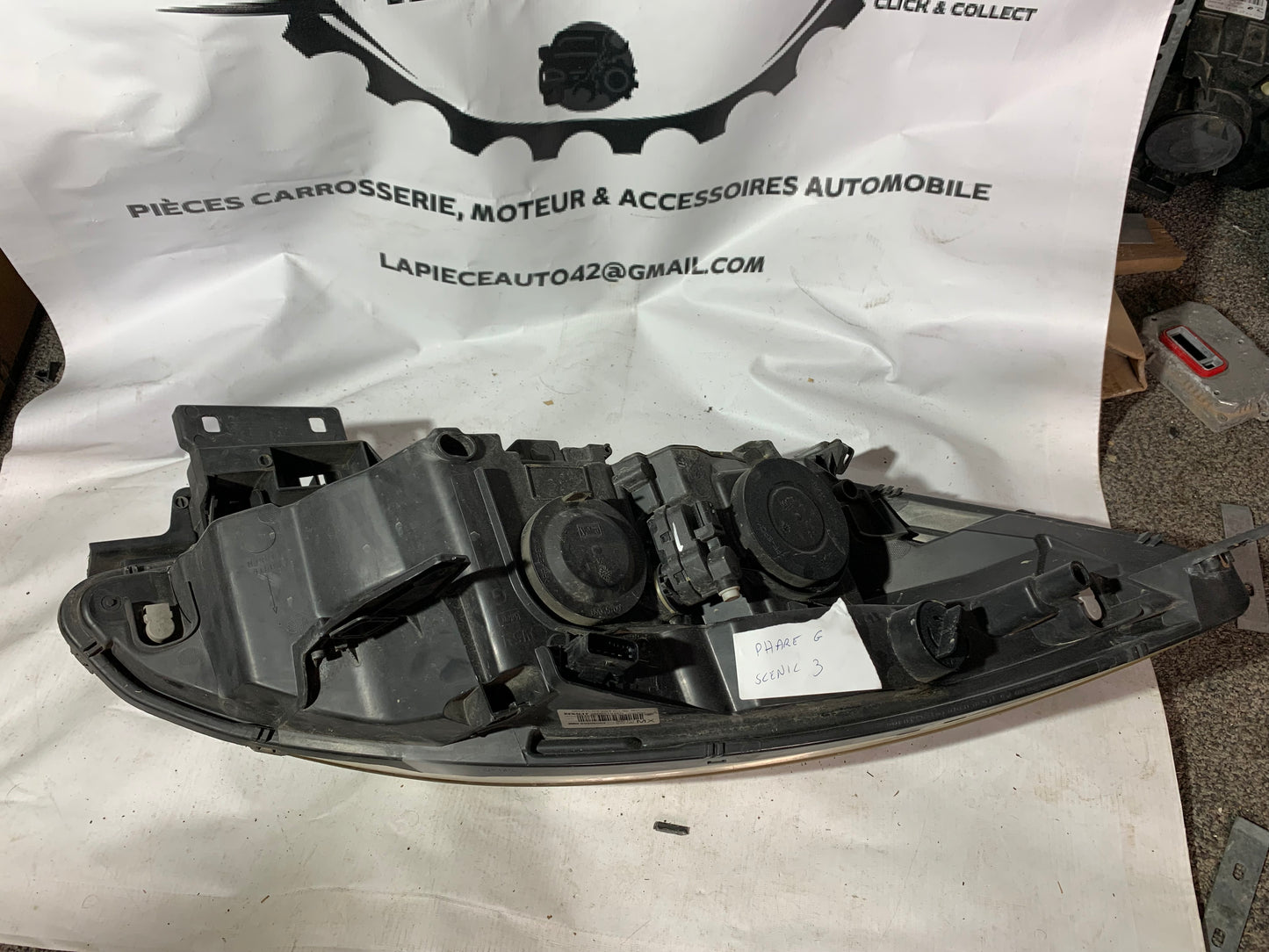 Phare avant gauche Renault Scenic 3